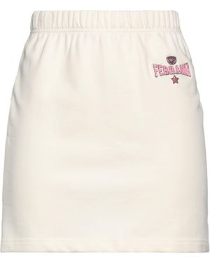 Chiara Ferragni Mini Skirt - Natural