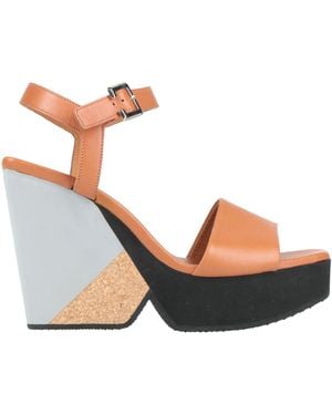 Robert Clergerie Sandals Lambskin - Natural