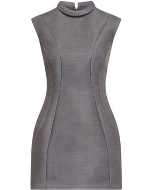 Philosophy Di Lorenzo Serafini Vestito Corto - Grigio