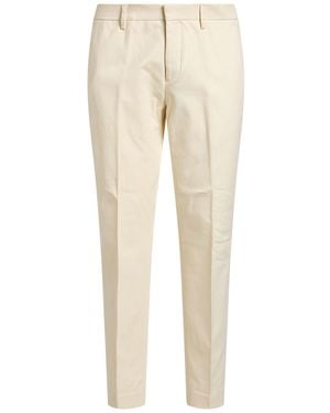 Grifoni Cream Pants Cotton, Elastane - Natural