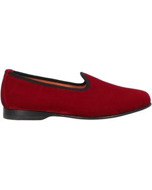 Santoni Loafers - Red