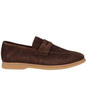 Eleventy Loafers Leather - Brown