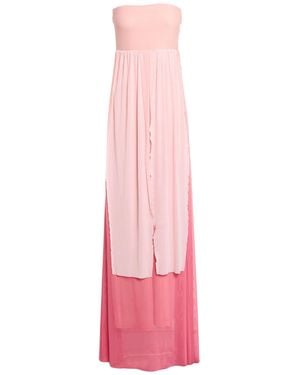 Rinascimento Maxi Dress Polyester - Pink