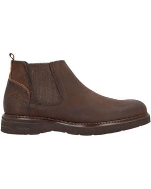 Fluchos Botines De Caña Alta - Marrón