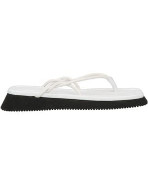 LE17SEPTEMBRE Thong Sandal - White