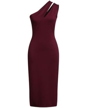 Motel Vestido Midi - Rojo