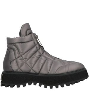 Dolce & Gabbana Ankle Boots Lambskin, Polyester, Polyamide, Polyurethane - Grey
