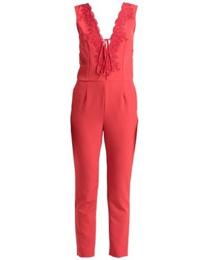 Ermanno Scervino Jumpsuit - Rot