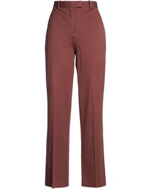 Circolo 1901 Trousers Cotton, Elastane - Red