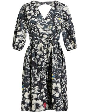 Department 5 Mini Dress Cotton - Black