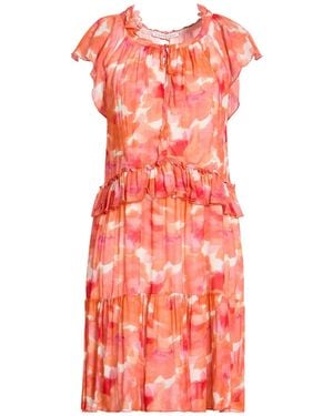 Caractere Mini Dress Viscose - Red