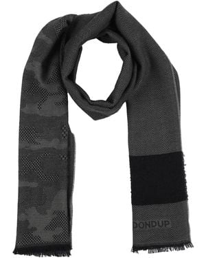 Dondup Military Scarf Wool - Black