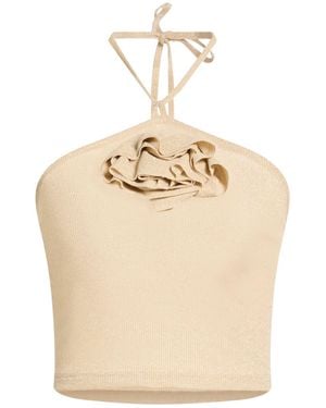 Haveone Top Viscose, Polyester, Polyamide, Elastic Fibers - Natural