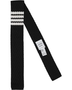 Thom Browne Ties & Bow Ties Silk - Black