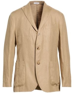 Boglioli Sand Blazer Linen - Natural