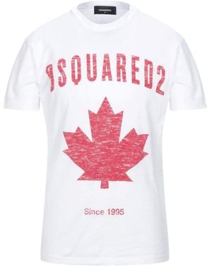 DSquared² T-Shirt Cotton - White