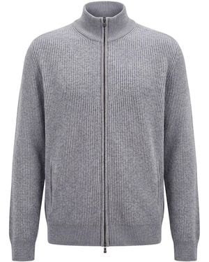 Gran Sasso Cardigan Cashmere - Gray