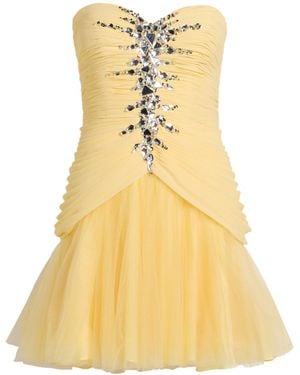 COUTURE IS FOREVER Mini Dress - Yellow