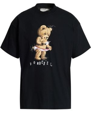 DOMREBEL T-Shirt Cotton - Black