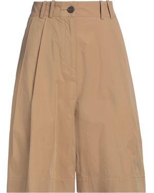 Studio Nicholson Camel Shorts & Bermuda Shorts Cotton - Natural