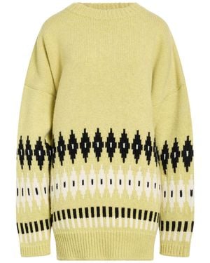 Aspesi Lime Sweater Virgin Wool - White