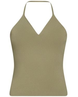 KHAITE Top Viscose, Polyester - Green