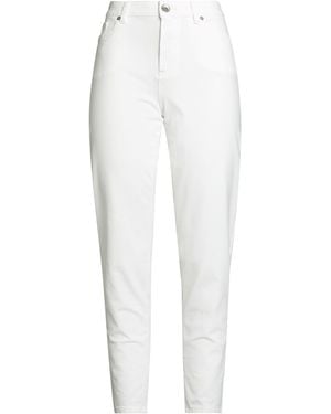 Eleventy Trousers Cotton, Polyamide, Elastane - White