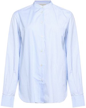 Officine Generale Sky Shirt Cotton - Blue