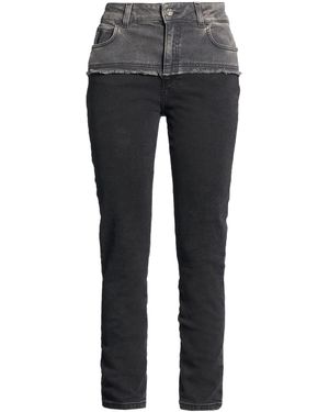 Manila Grace Jeanshose - Grau