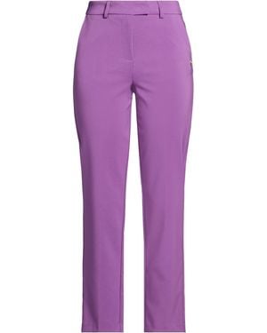 CafeNoir Pants Polyester, Elastane - Purple