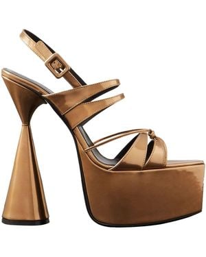 D'Accori Sandals Leather - Brown
