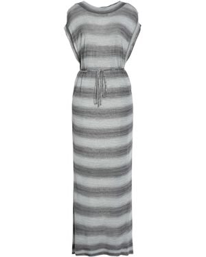 Jucca Maxi Dress Viscose - Gray
