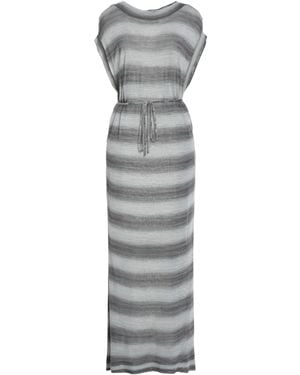 Jucca Maxi Dress Viscose - Gray