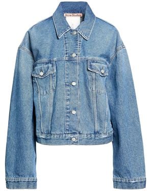 Acne Studios Denim Outerwear Cotton - Blue