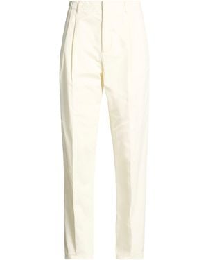Lardini Pants Cotton, Elastane - White