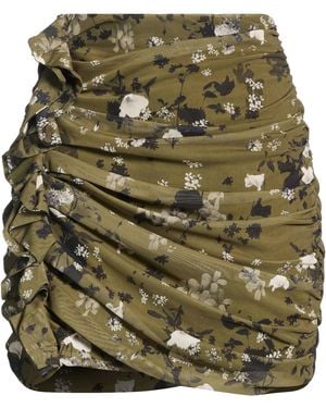 AllSaints Military Mini Skirt Recycled Polyester, Polyester, Elastane - Green