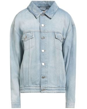 Alexandre Vauthier Capospalla Jeans - Blu