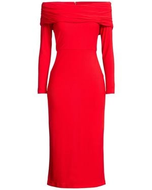 Solace London Midi Dresses - Red