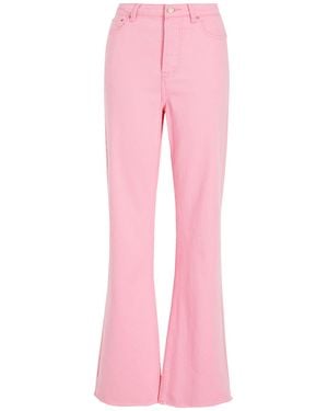 8 by YOOX Denim Trousers - Pink