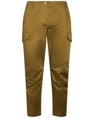 Tom Ford Military Pants Cotton, Elastane - Green
