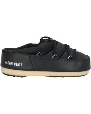 Moon Boot Mules & Zuecos - Negro