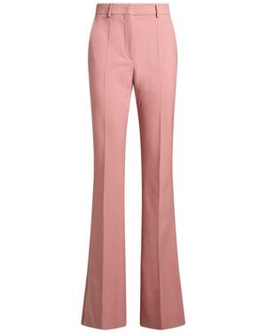 Sportmax Antique Rose Pants Virgin Wool, Elastane - Pink