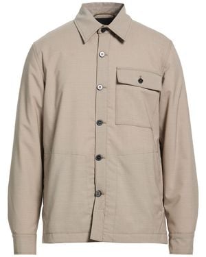 Department 5 Light Jacket Polyester, Virgin Wool, Elastane - Natural