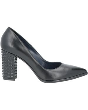 Andrea Pinto Court Shoes Leather - Grey