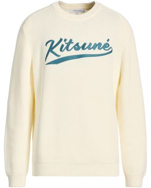 Maison Kitsuné Jumper - White