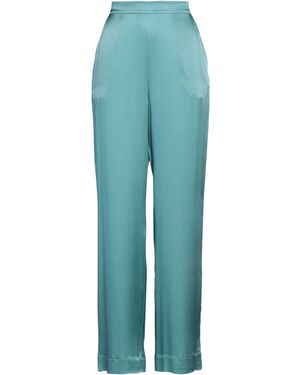 Semicouture Trousers Acetate, Silk - Blue