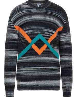 Loewe Charcoal Sweater Synthetic Fibers, Polyamide, Wool, Alpaca Wool, Cashmere - Gray