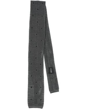 Fiorio Lead Ties & Bow Ties Silk - Gray