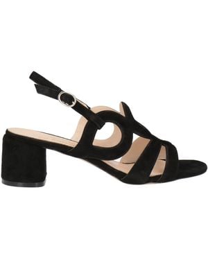 J.A.P. JOSE ANTONIO PEREIRA Sandals - Black