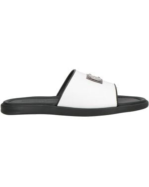 Giovanni Conti Sandals Calfskin - White